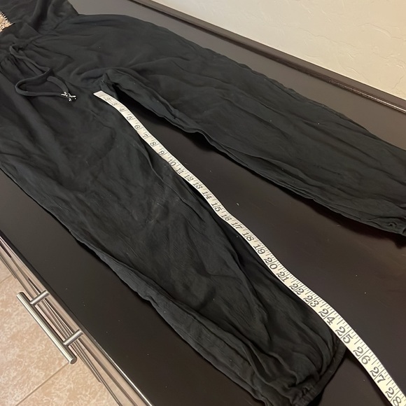 Greylin Anya Jumpsuit in black, Cotton blend, fully lined, bohemian, size S - Picture 9 of 16